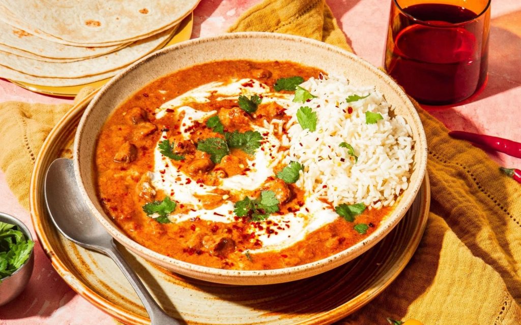 Schüssel mit Curry