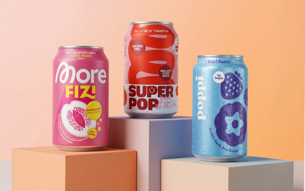 3 Ballaststoff Sodas im Vergleich